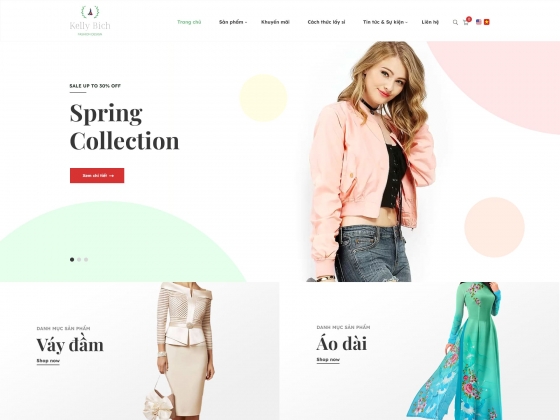 Shop bán hàng thời trang Kelly Bích